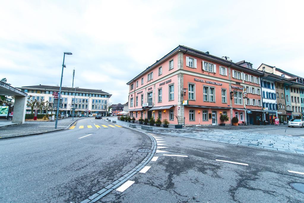 Hotel Rotes Haus Brugg  Luaran gambar