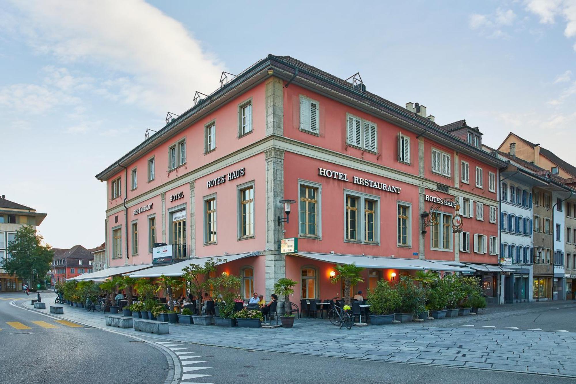 Hotel Rotes Haus Brugg  Luaran gambar